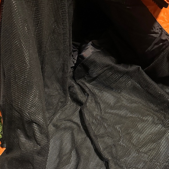 Vintage Y2K Harley-Davidson Silver and Orange Windbreaker - Picture 9 of 9